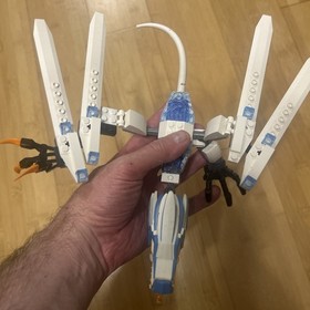 LEGO NINJAGO: Ice Dragon Attack (2260) InComplete 80% No Minifigures