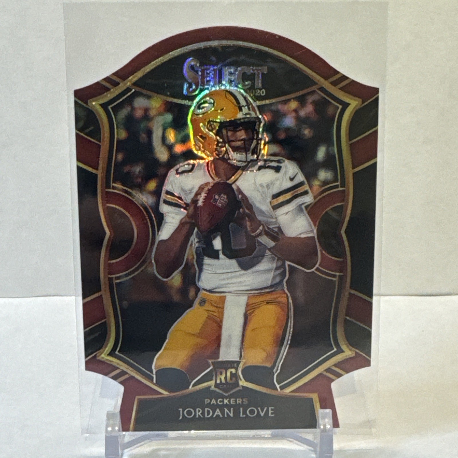 2020 Panini Select - Concourse Jordan Love #47 Red Prizm Die-Cut (RC)