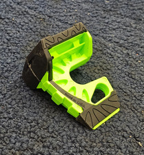 (QTY 2) WEDGE-IT The Ultimate Door Stop, Green, Recycled Plastic Material