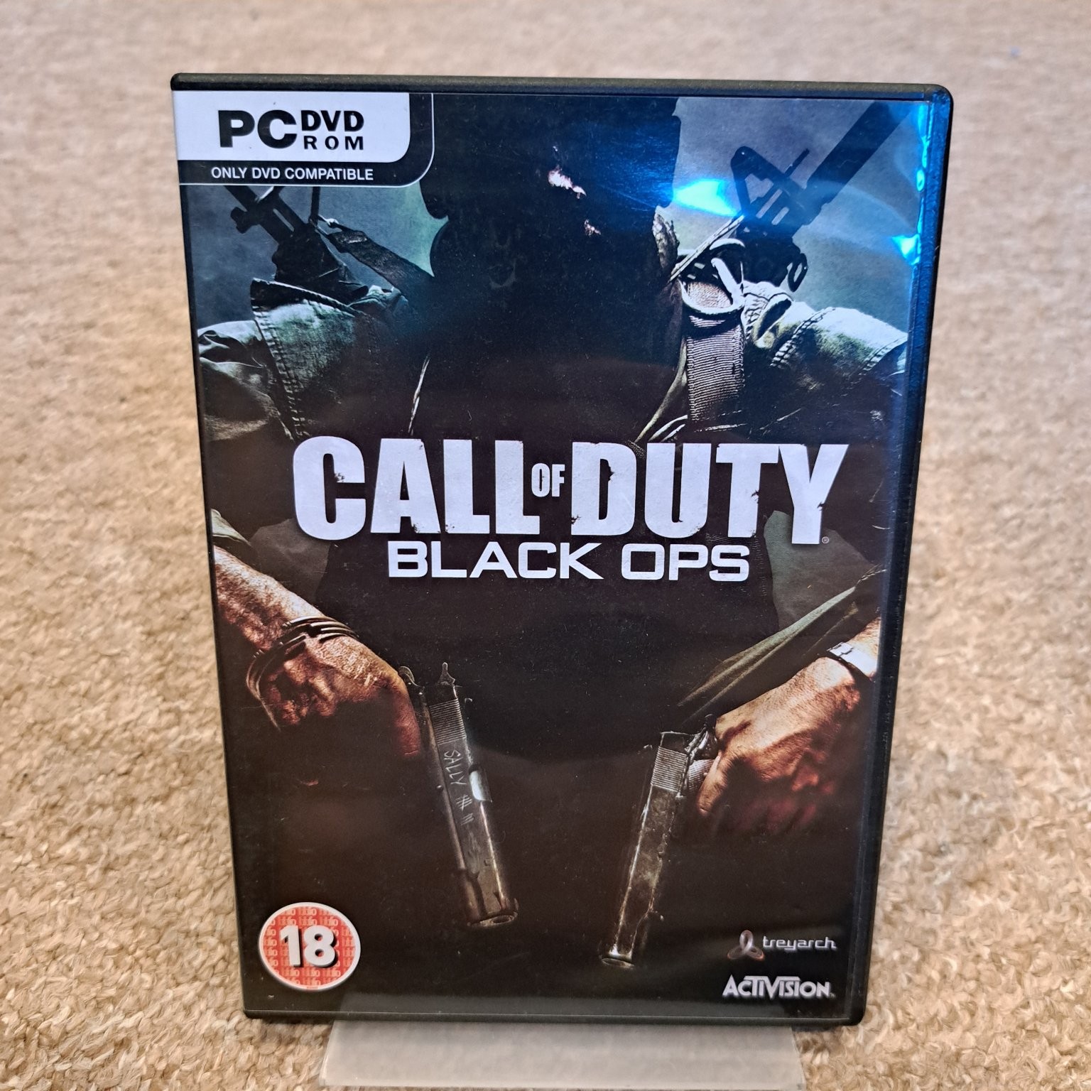 Call of Duty Black Ops PC DVD-ROM Video Game Multiplayer Zombies FPS