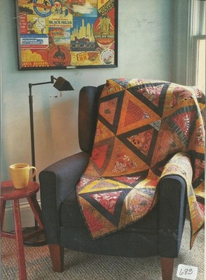 A0154  PYRAMID SCHEME QUILT PATTERN/INSTRUCTIONS