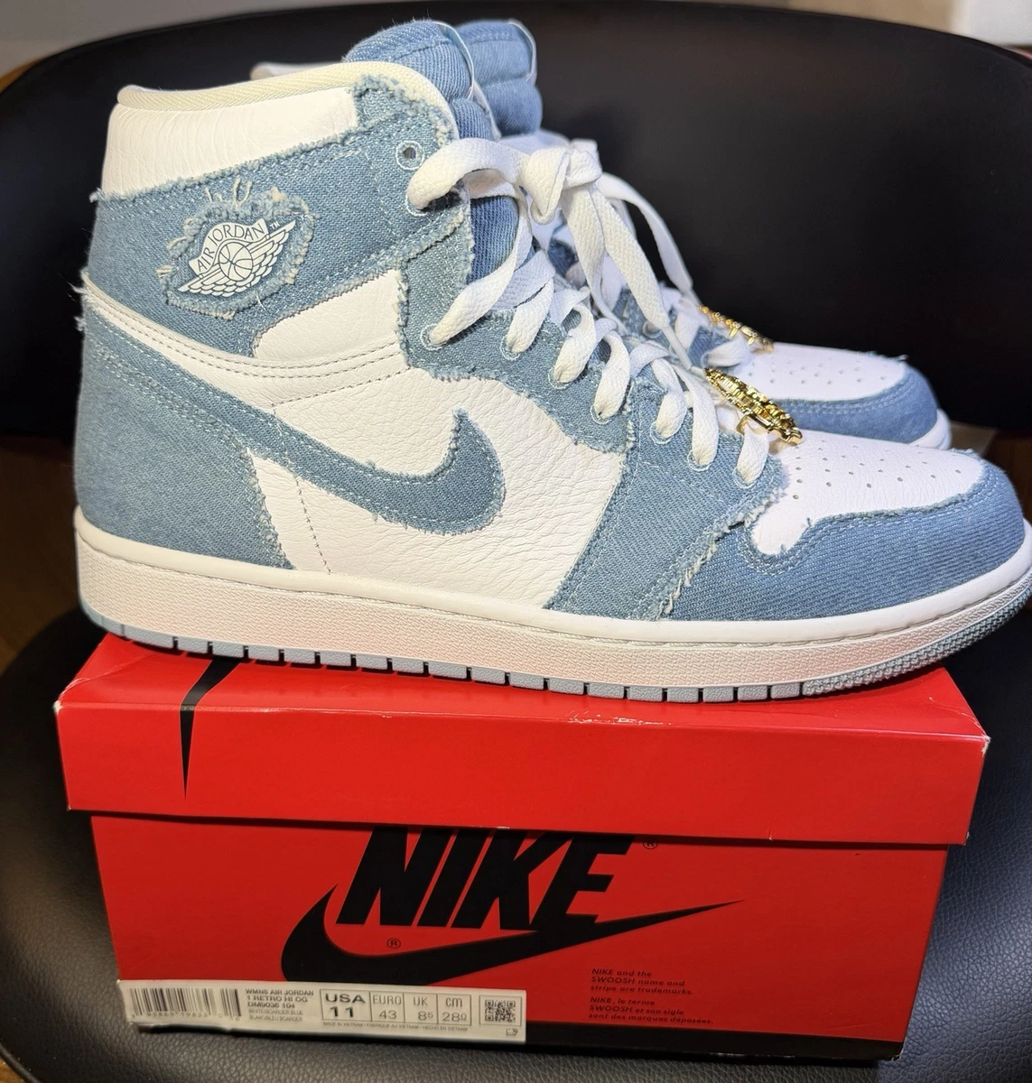 Jordan 1 High OG Denim 2022 for sale | eBay