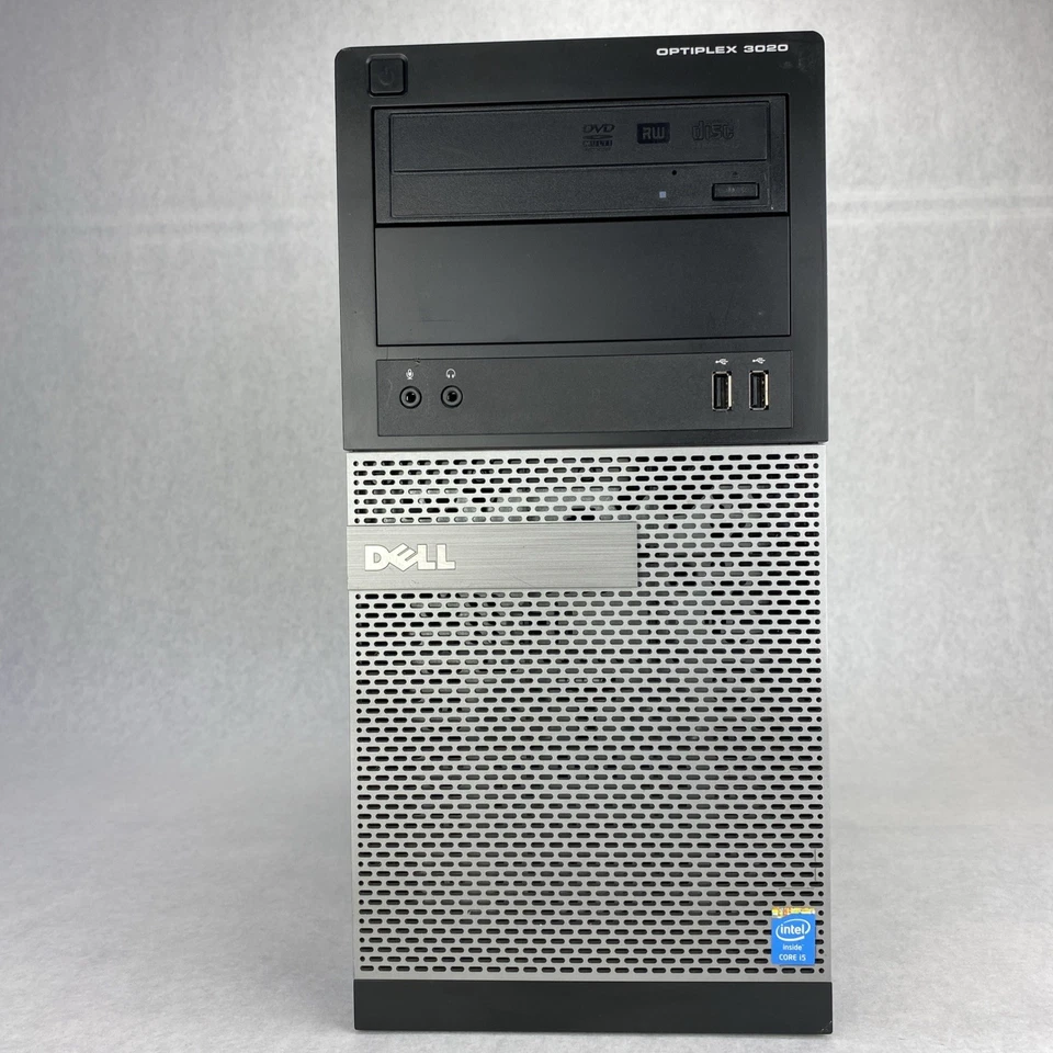 Dell OptiPlex 3020 MT Intel Quad Core i5-4570 3.20GHz 4GB RAM DVDRW No HDD No OS - Image 2 of 4