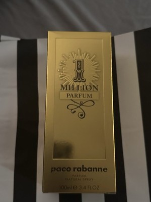 Paco Rabanne 1 Million Parfum Spray 100 ml 3.4 fl oz Regular Size