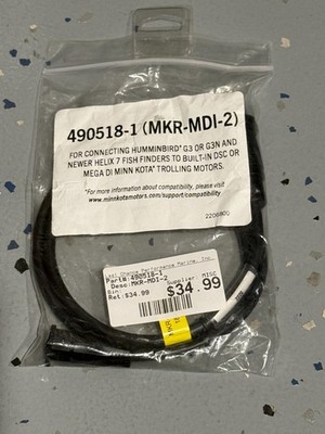 490518-1 MKR-MDI-2 Connector to Connect from Fish Finder to Trolling Motor
