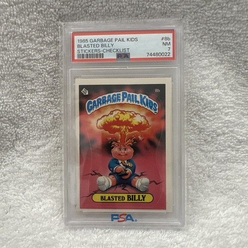 1985 Garbage Pail Kids series 1 Blasted Billy #8b PSA 7 NM