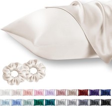 Queen Satin Pillowcase for Hair 2pc,Similar to Silk Pillow Cases,Easier Care