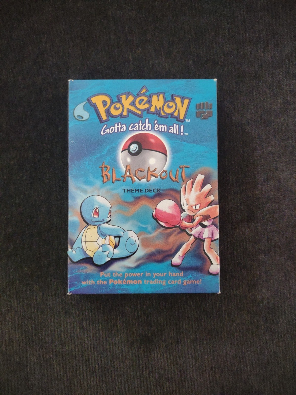 Pokemon Blackout Theme Deck Base Set Opened - Complete