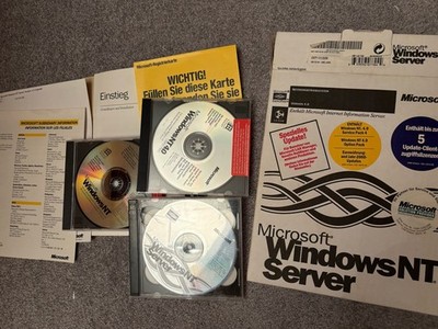 Windows NT Server 4.0 Upgrade inkl. Beschreibung