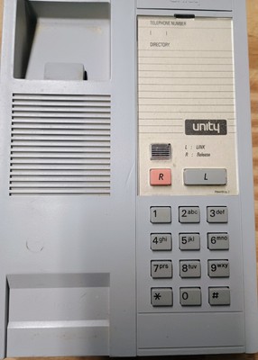nortel nt4l12af phone *parts only * as-is * no handset *