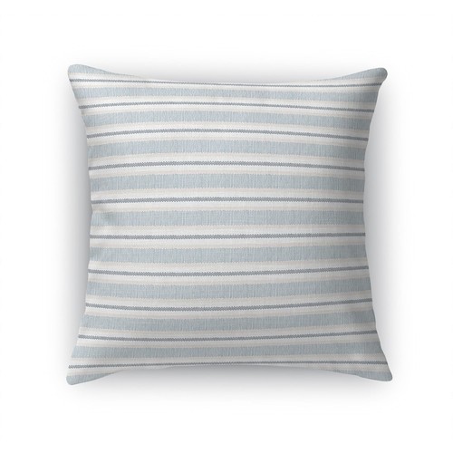 STRIPE DOTS DENIM Accent Pillow By Kavka Designs