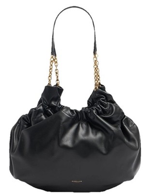 DEMELLIER The Miami Midi Black Shoulder Bag Authentoc