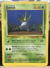 1999 pokemon ODDISH - 58/64 - Jungle - Pokemon Card - MP