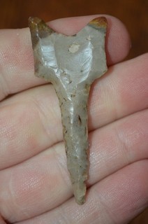 Outstanding Early Archaic Dalton Drill Jackson Co Arkansas 2.3/8 x 1 Classic