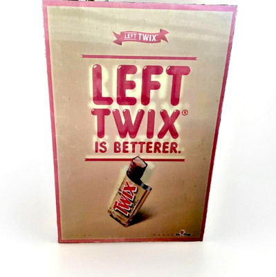 Custom for Great Adventure Left & Right Twix Lenticular R. Munn. 35-3/4x23..5