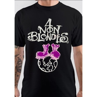 New! 4 Non Blondes T-Shirt Black Band Unisex S to 5XL PA490