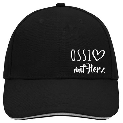 Cappy Mütze Ossi mit Herz Geschenkidee Ossi Geschenk Präsent Mitbringsel Souveni