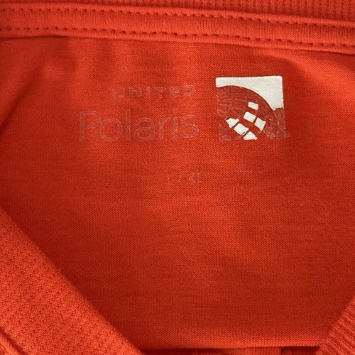 Wrexham Dragons Shirt Orange AFC United Mens 2 Button Long Sleeve Size L/XL - Picture 5 of 8