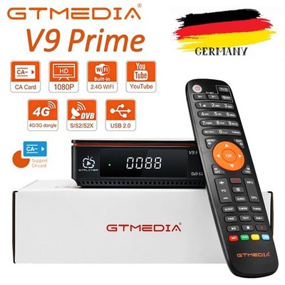 GTMEDIA V9Prime Digitaler HD-Satellitenempfänger DVB-S/S2/S2X Sat-TV-Box USB PVR