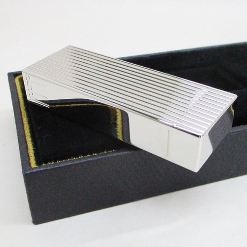 Dunhill accendino a gas rullo argento DU25FRR1111040TU 9914 - Foto 5 di 9