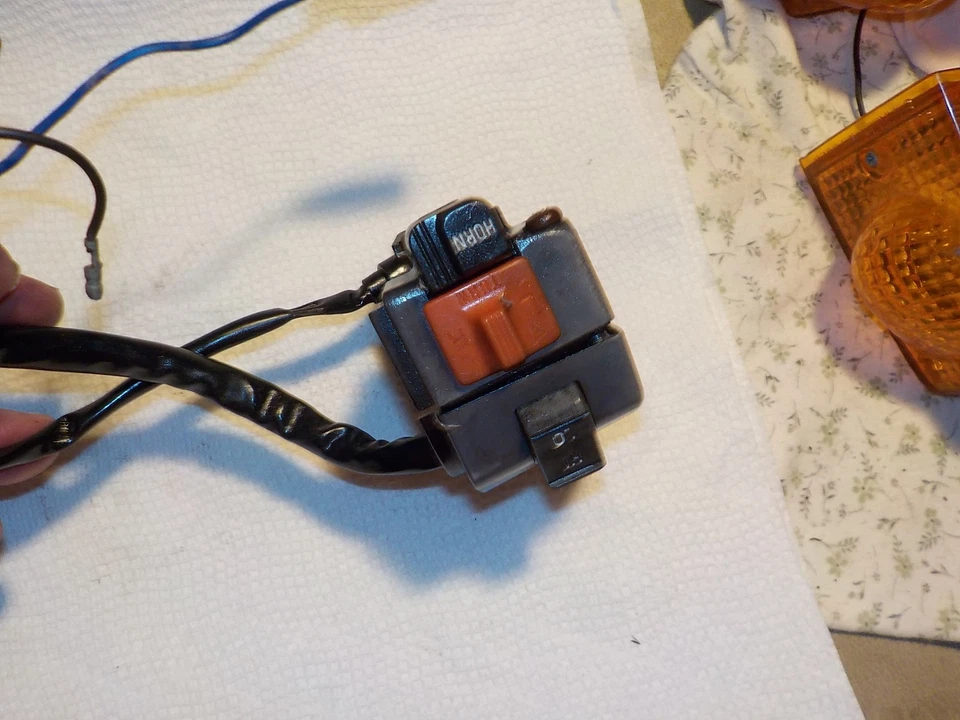 Honda NH80 AERO Left Handlebar Control Switch 1983 1984 1985 - Image 2 of 4