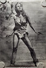 Raquel Welch One Million Years BC 29x41 Personality Poster Vintage New Old stock