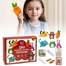 DIY Doll Sewing Toys Children's DIY Handcraft Sewing Fun Sewing Kit JQ