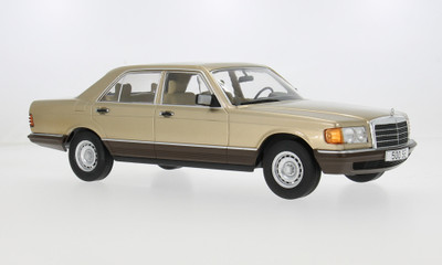 1:18 MCG MCG18548 Mercedes-Benz S-Class W126 1979 Beige Diecast Model NEW
