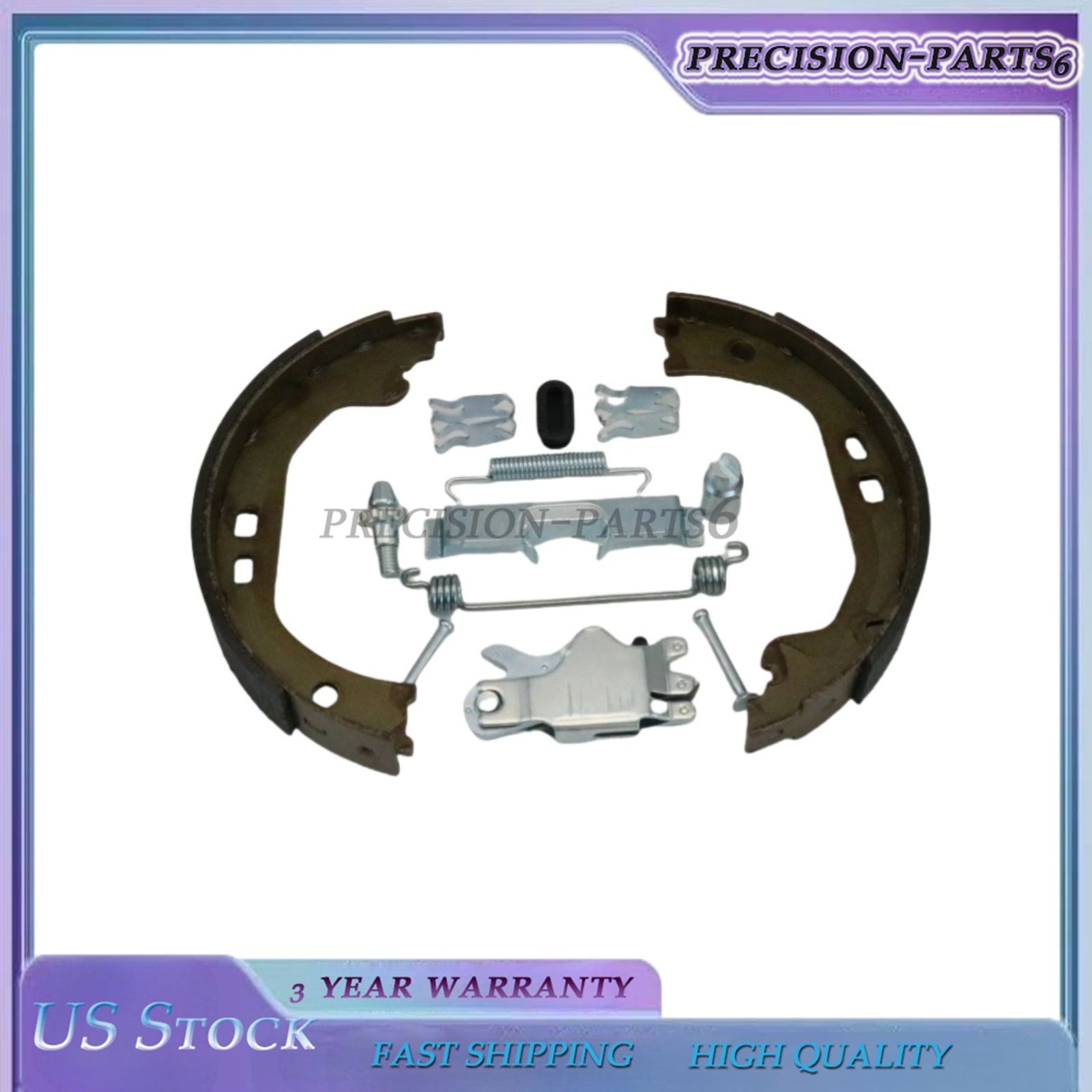 Parking Brake Shoes & Accessory Fastener Kits Fit Maserati Ghibli Quattroporte/