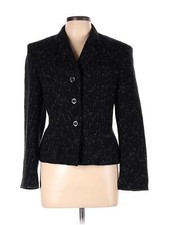Kenar Women Black Wool Blazer 12