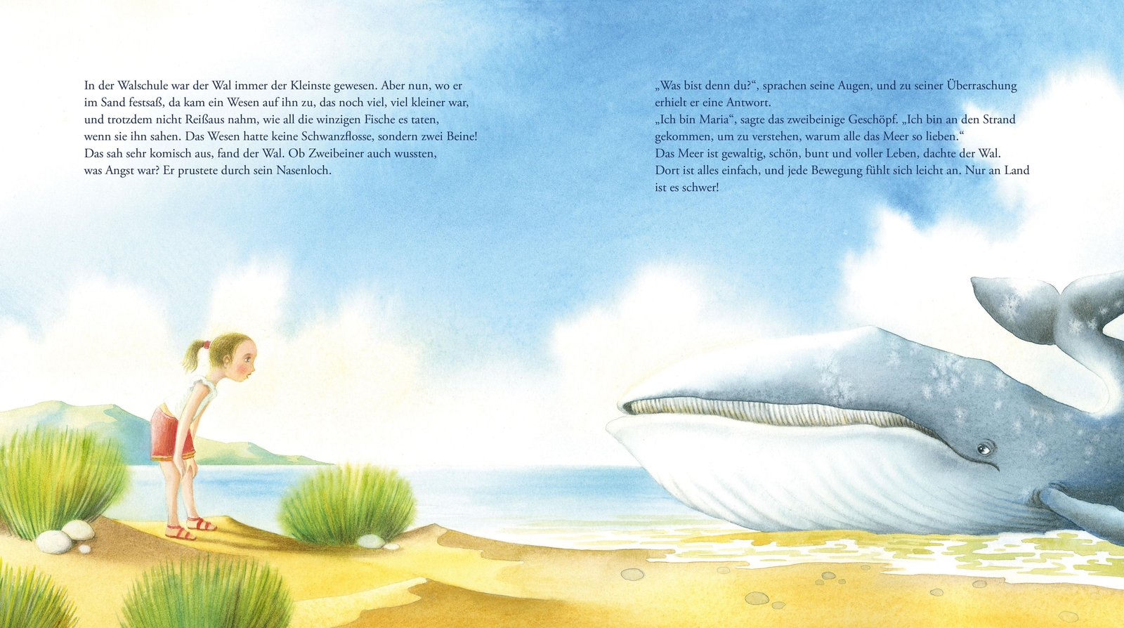 Thumbnail - Tanja Kinkel | Der Wal Und Das Mädchen | Buch | Deutsch (2017) | 32 S.