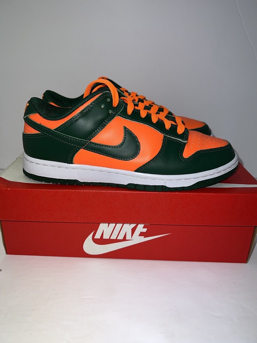 Size 8 - Nike Dunk Low Miami Hurricanes | eBay display picture 3