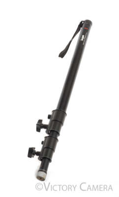 Bogen 3218 Black Professional Aluminum Monopod (~64'' Tall) [EXC]