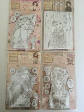 Docrafts Santoro London Willow Rubber Stamp You Choose New