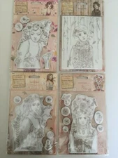 Docrafts Santoro London  Willow Rubber Stamp You Choose New