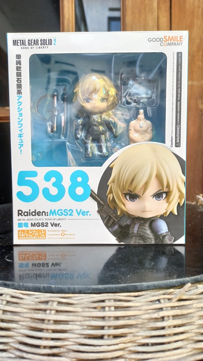 ねんどろいど 538 L GEAR SOLID2: SONS OF LIBERTY 雷電 MGS2Ver. Nendoroid #538 Metal Gear Solid 2 Sons Of Liberty Raiden