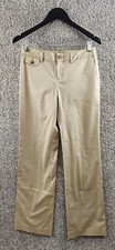 Banana Republic Martin Fit Beige Pants Straight Leg Stretch Women's Size 2