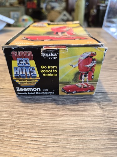 Vintage 1984 Super GoBots #026 Zeemon Tonka in Original Box - Picture 7 of 19