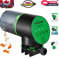 4-In-1 Smart Interval Automatic Fish Food Dispenser - Ideal for Vacations