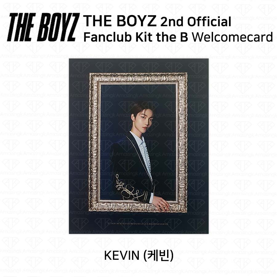 K-POP・アジア THE BOYZ 2nd Official FANCLUB kit 2020 THE BOYZ 2nd Fan Club The B Official Goods Welcome Card