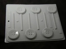 HARD CANDY BUTTON ~1-3/4"~ SUCKER MOLD- HS-13720