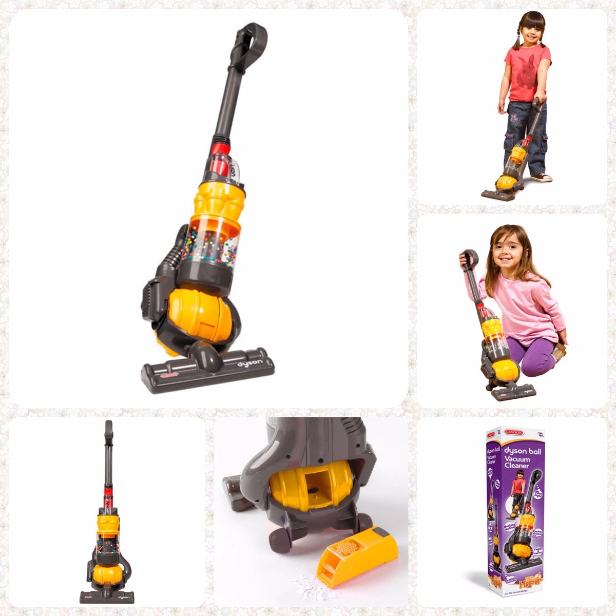 Cleaning Toy Kids Vacuum Cleaner Dyson Realistic Sound Childrens Fun Xmas  Gift