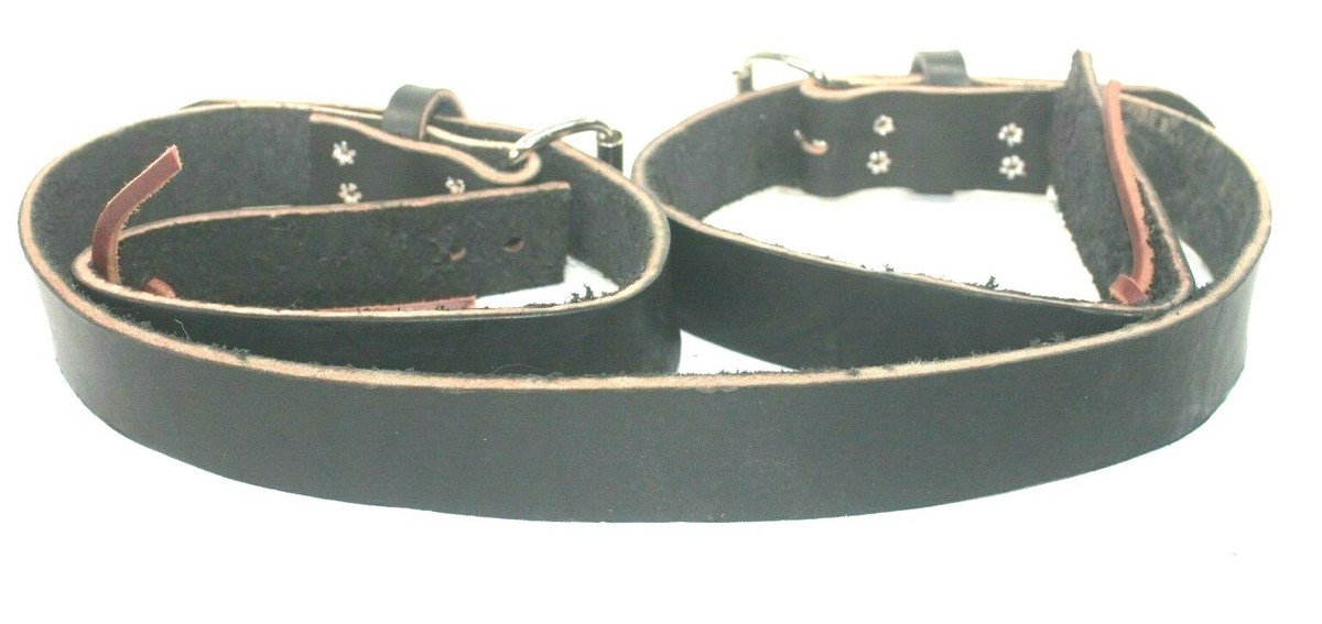 Smith Saddlery Black Leather 1 1/2 Back Cinch w/Billets Made in USA