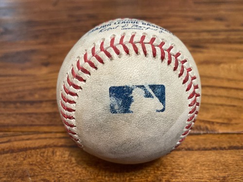 DBacks vs Giants Game Used Baseball 22.08.2020 Anderson to Kevin Cron Hit Fly Out - Bild 4 von 6