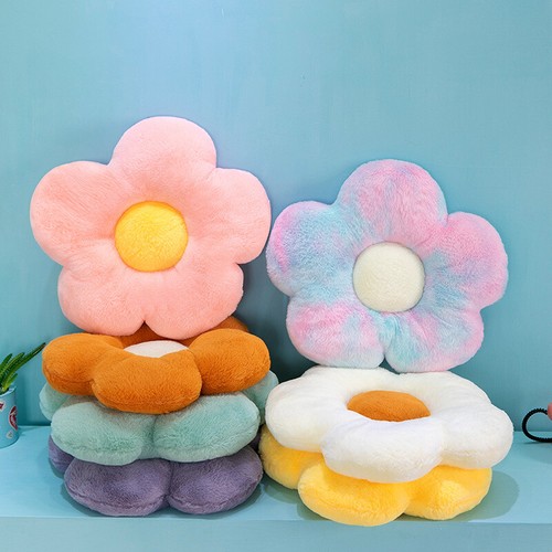 Multifunctional Flower Plush Cushion Pillow Cushion Home Sofa Decoration Pillow - Picture 3 of 26