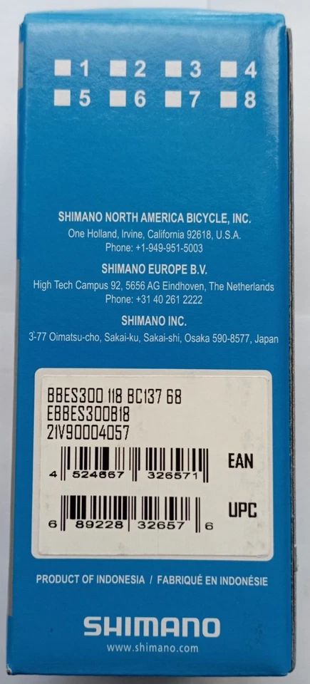 Shimano BB-ES300 bottom bracket 68 - 118 mm BNIB - Image 4 of 4