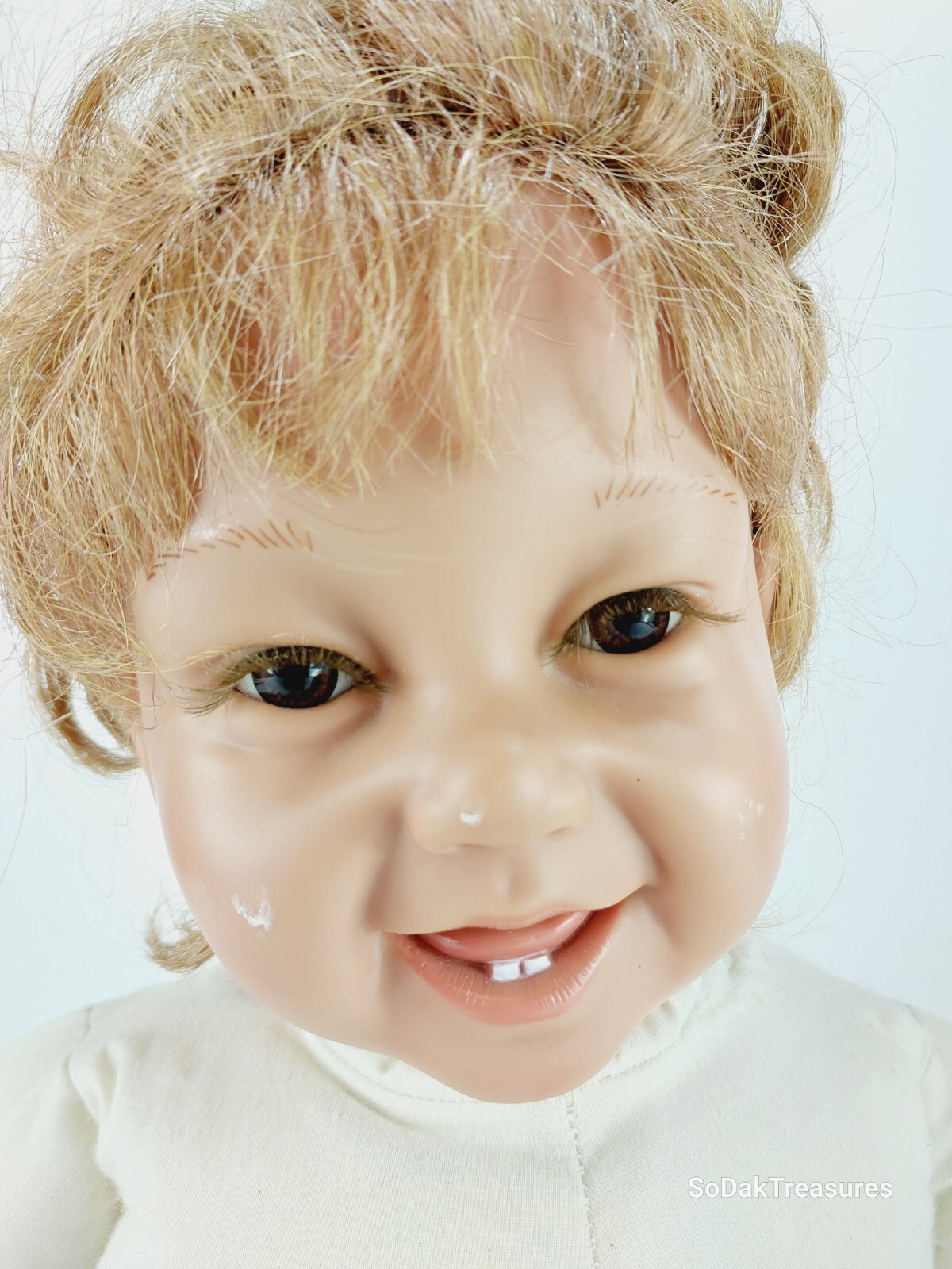Vintage Pat Secrist Toddler Baby Doll Girl Lifelike Weighted Reborn