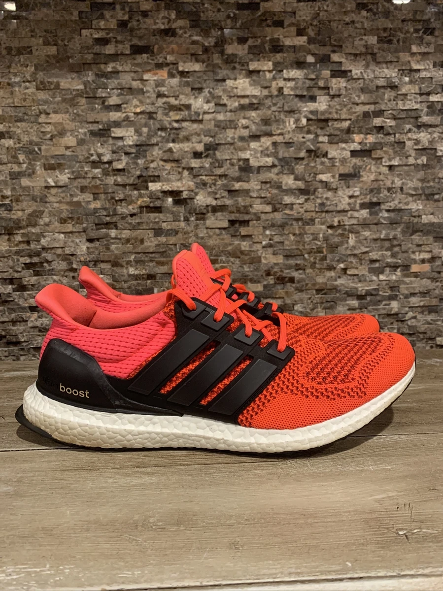 ADIDAS ULTRABOOST 1.0 SOLAR RED sz 13 ultra boost orange | eBay