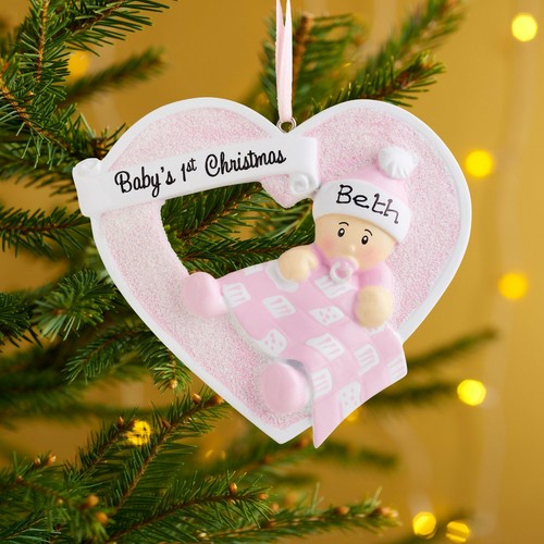 Albero di Natale Famiglia Personalizzato Decorazione Natalizia Addobbo Bambino In Cuore - Foto 3 di 7