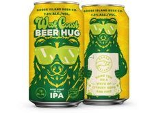 Goose Island West Coast BEER HUG Ale IPA One Empty Collectible BEER Can